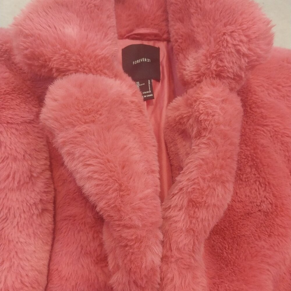 Pink Faux Fur L